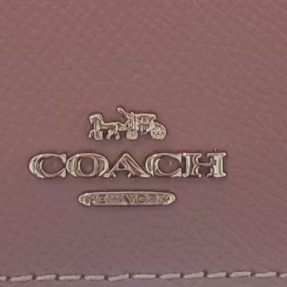 COACH Zippered Leather Wallet - Picture 2 of 8